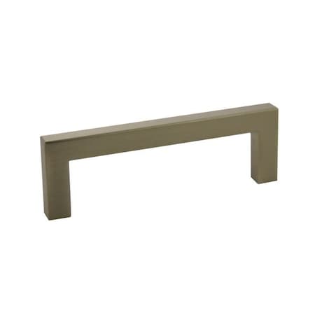 Crown 4-1/4" Modern Square Cabinet Pull with 3-3/4" Center to Center Rose Gold Finish CHP87226RG
